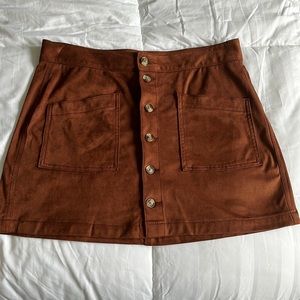 American eagle rust skirt, size 12